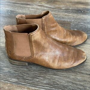 Ladies Brown Leather Frye Boots